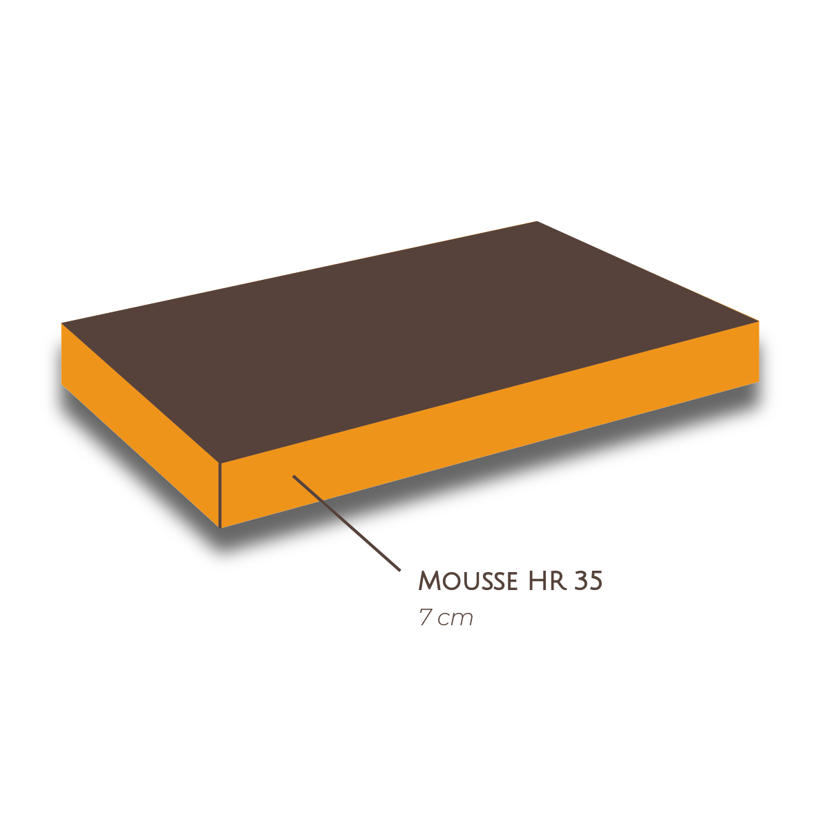 Mousse HR35 7 cm